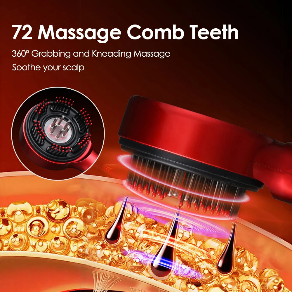 Nuvexa GlowComb™ – 3-in-1 Red Light Therapy & Scalp Massage Comb (Copie)