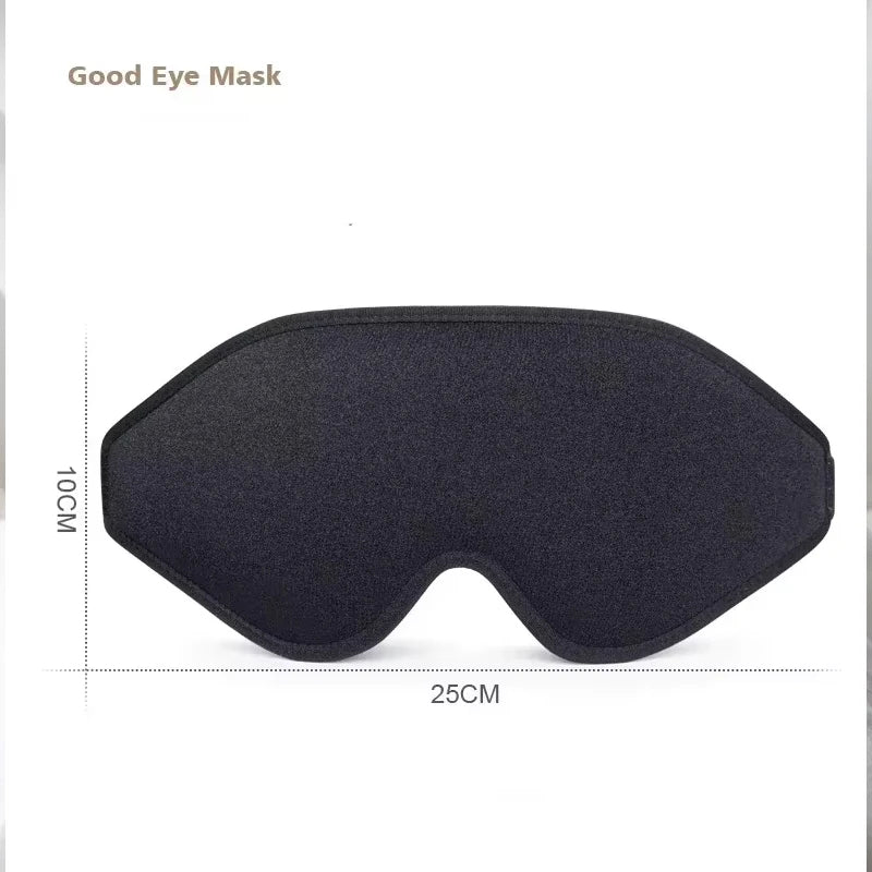 3D Contoured Sleep Mask – Designed for Total Darkness & Ultimate Comfort