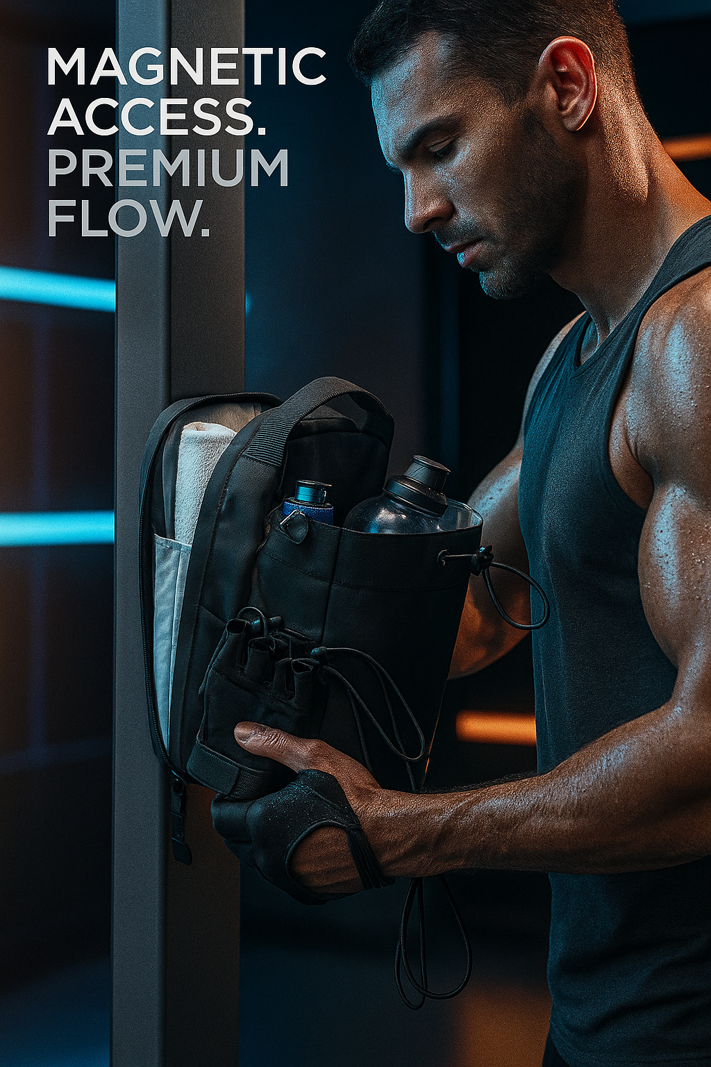 GymPro Nuvexa Magnetic™ – The Ultimate Fitness & Adventure Bag