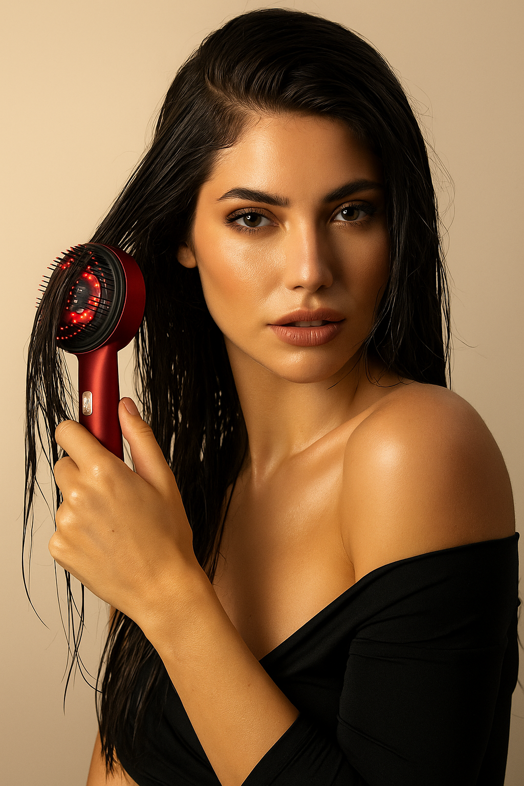 Nuvexa GlowComb™ – Advanced 3-in-1 Hair Growth & Scalp Massage Comb