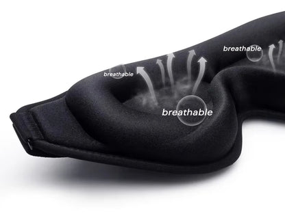 3D Contoured Sleep Mask – Designed for Total Darkness & Ultimate Comfort